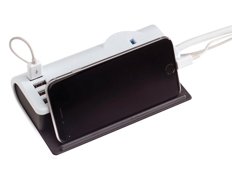 SMJ Desktop Charging Station 240V 4 x USB 13A 1.4m SMJSDESKT
