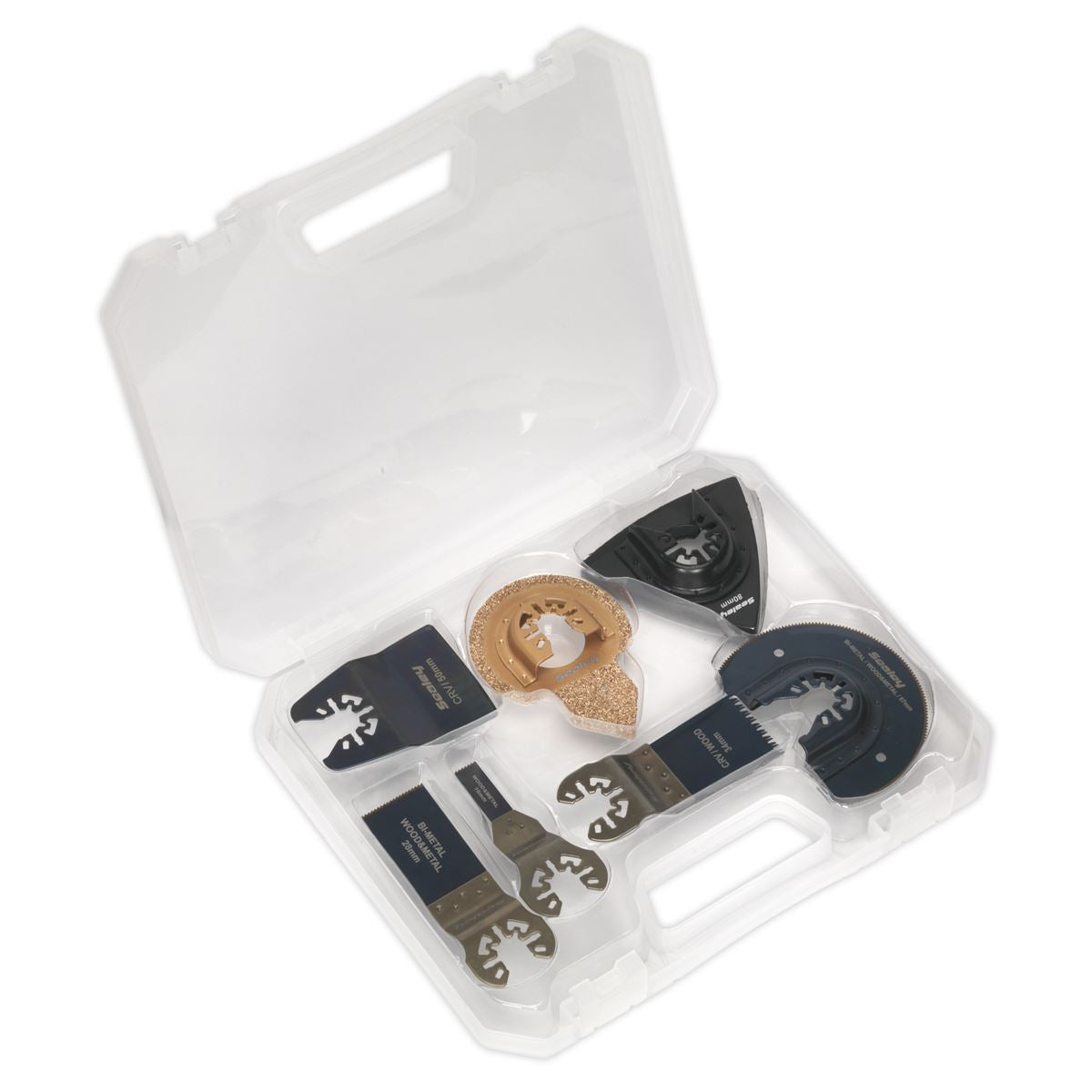 Sealey Multi-Tool All-Purpose Blade Set 7pc SMTS7