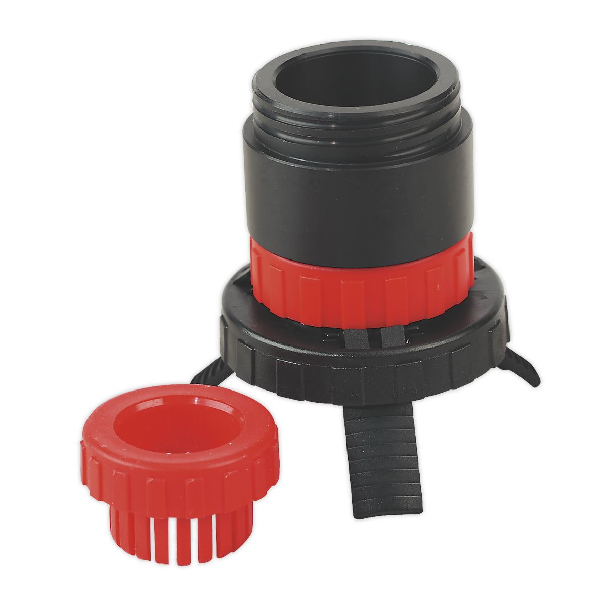 Sealey Universal Drum Adaptor fits SOLV/SF to Plastic Pouring Spouts SOLV/SFX
