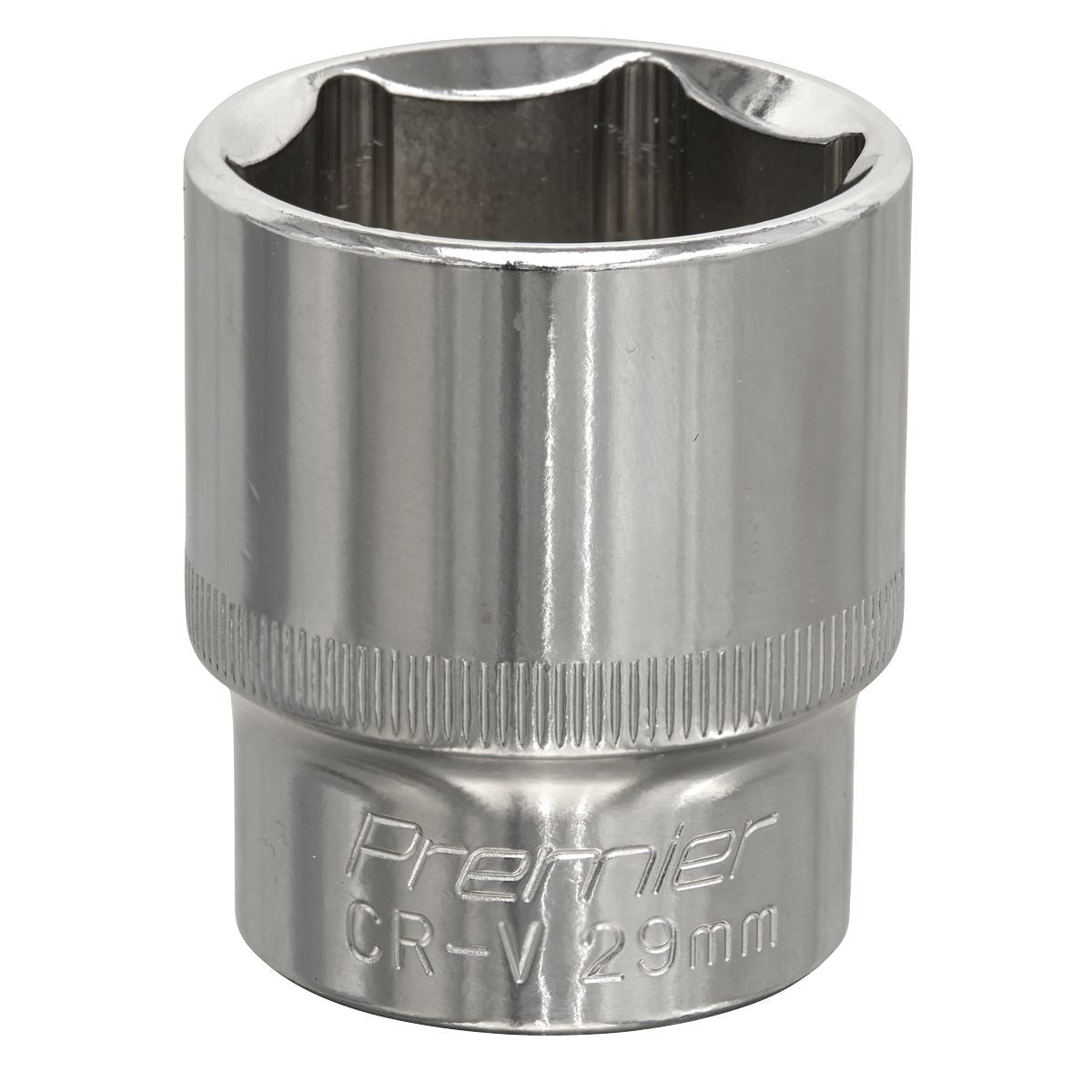 Sealey 29mm WallDrive Standard Length Chrome Socket 1/2"Sq Drive SP1229
