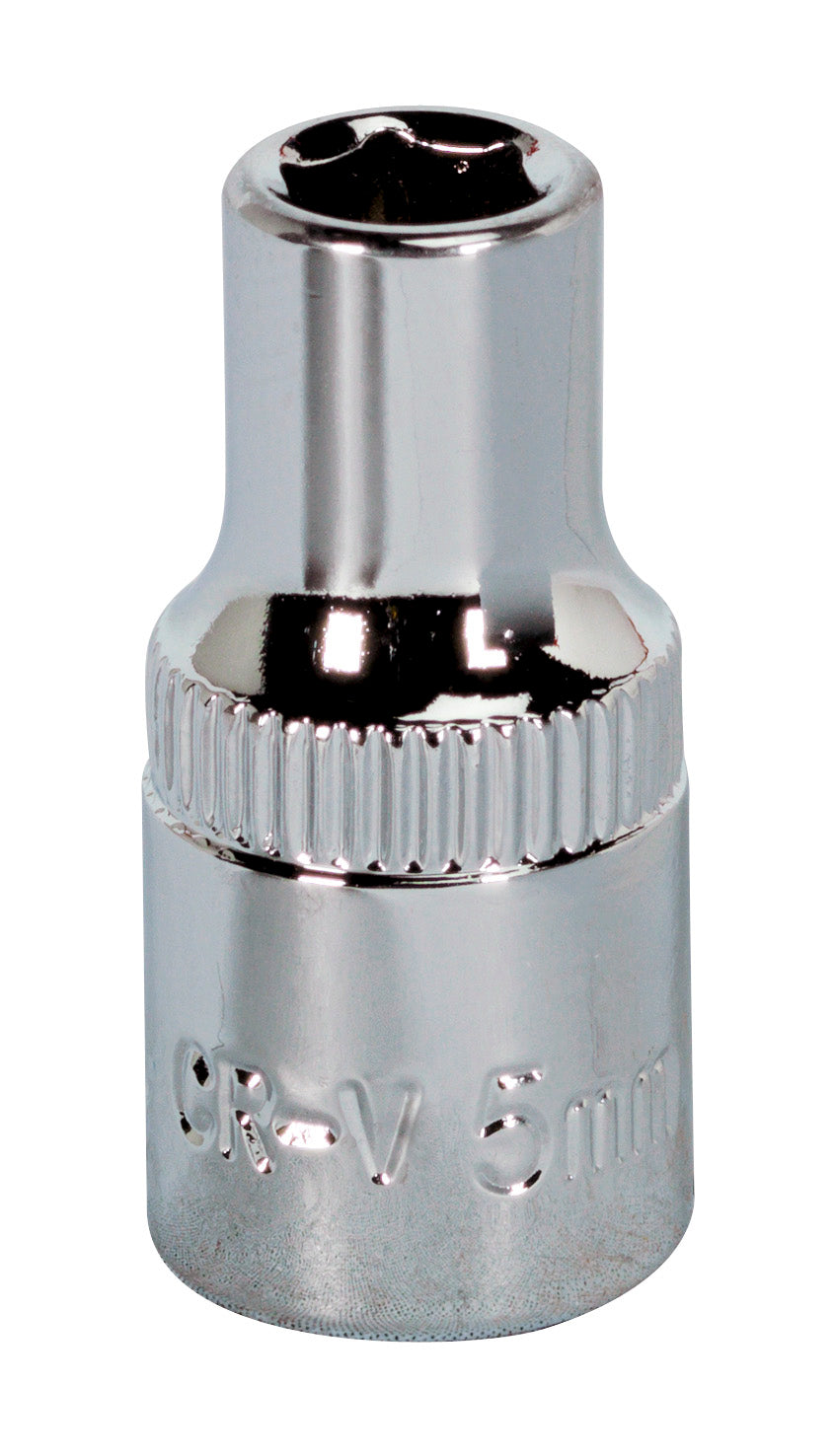 Sealey 5mm 1/4"D Metric WallDrive Chrome Socket Standard Length 6pt SP1405