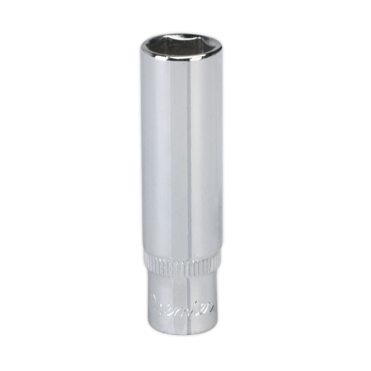 Sealey Metric Socket 10mm Deep 1/4"Sq Drive Fully Polished SP1410D
