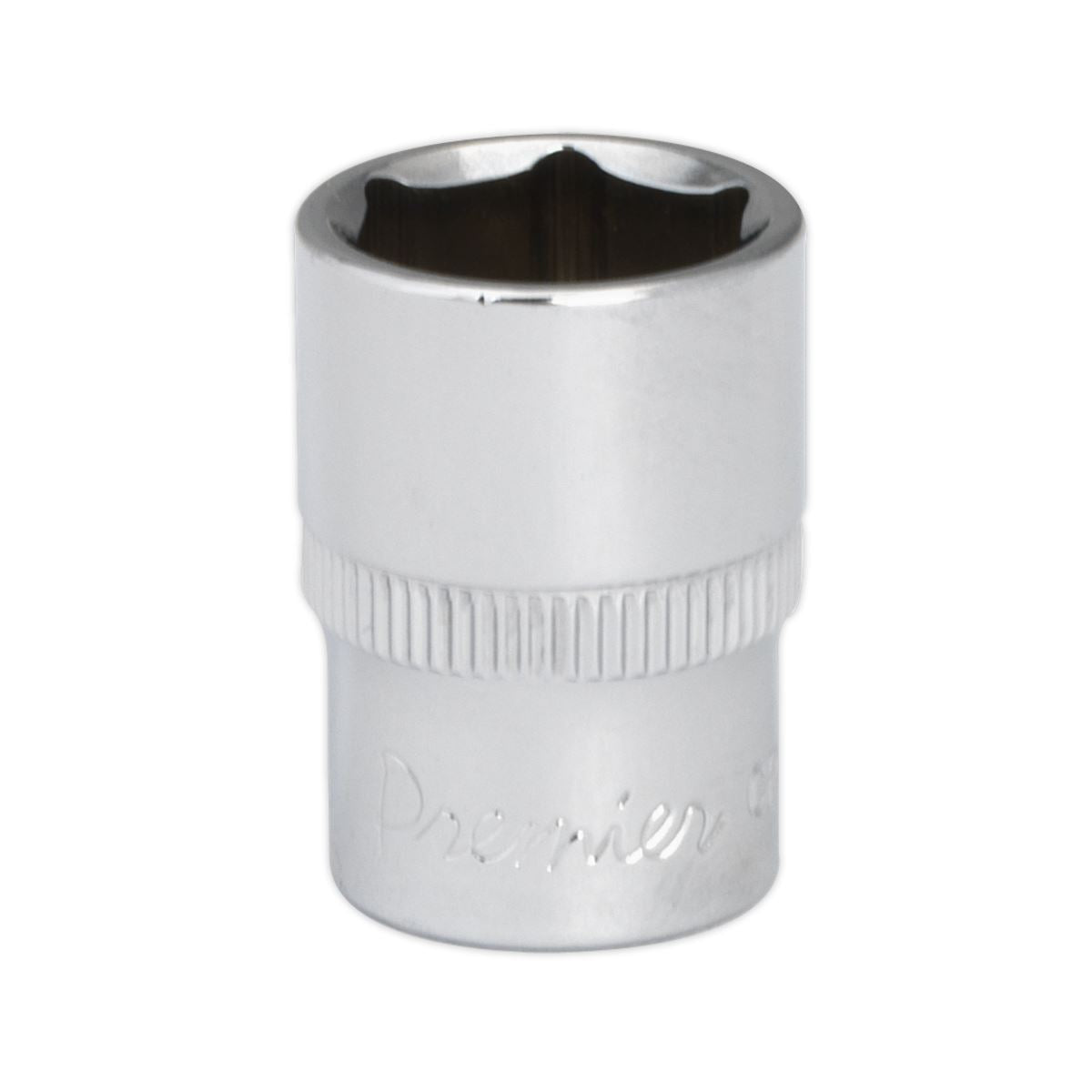Sealey 13mm 1/4"D Metric WallDrive Chrome Socket Standard Length 6pt SP1413