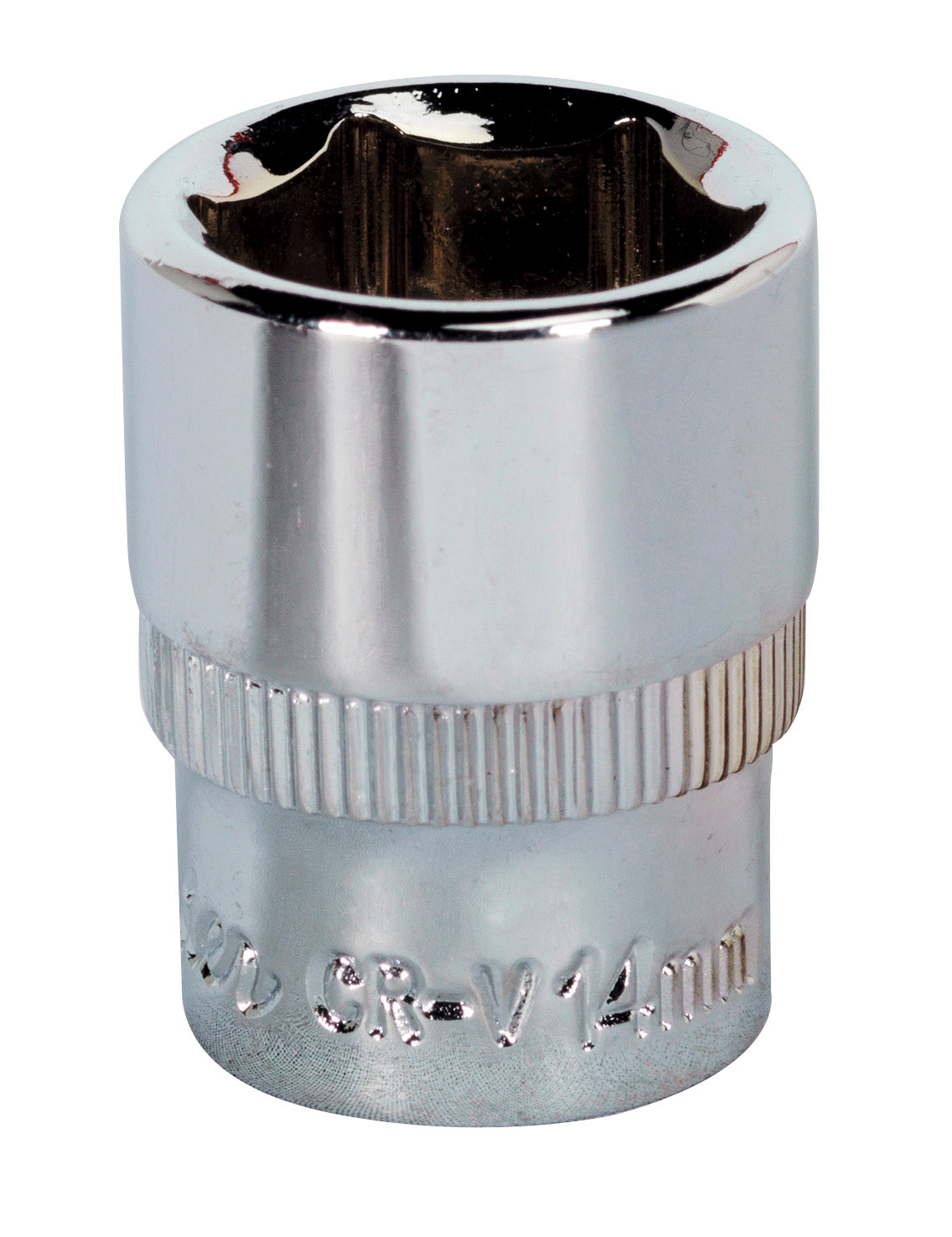 Sealey 14mm 1/4"D Metric WallDrive Chrome Socket Standard Length 6pt SP1414