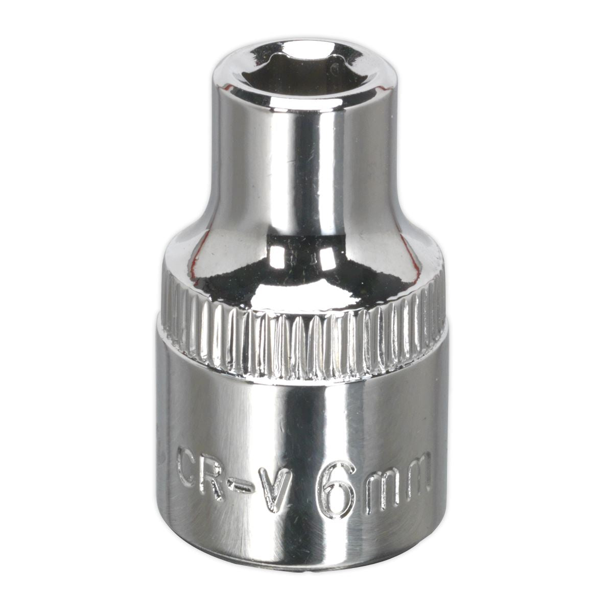 Sealey 3/8"Sq Drive Socket 6mm WallDrive Chrome Standard Length SP3806
