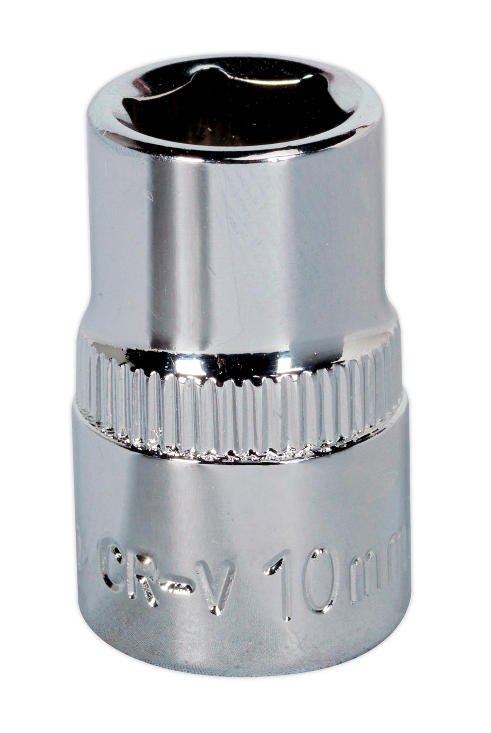 Sealey 3/8"Sq Drive Socket 10mm WallDrive Chrome Standard Length SP3810