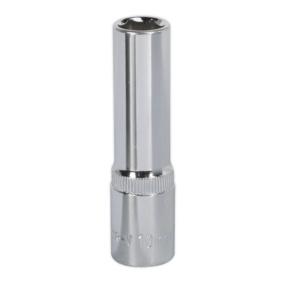 Sealey 10mm Deep 3/8"Sq Drive WallDrive Socket Chrome Hardened Tempered SP3810D