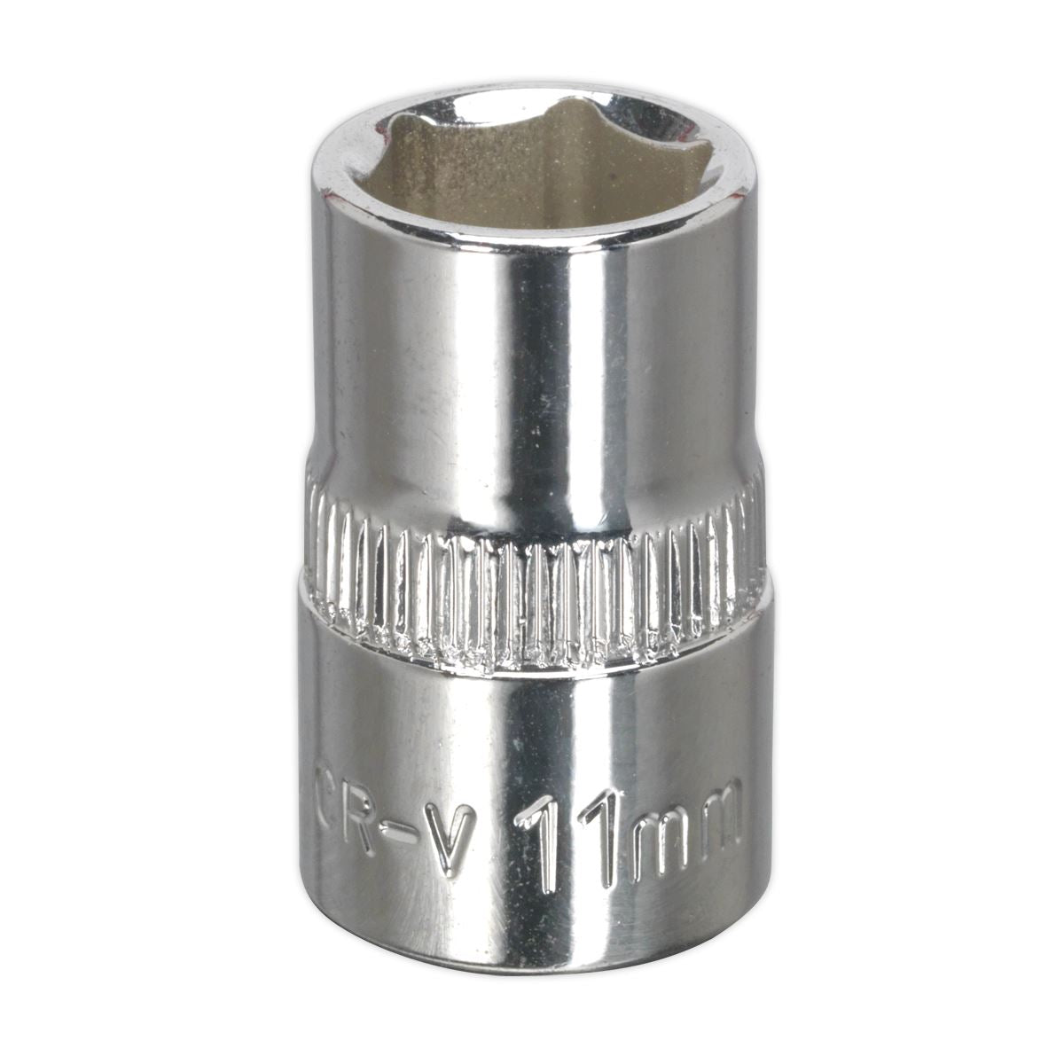 Sealey 3/8"Sq Drive Socket 11mm WallDrive Chrome Standard Length SP3811