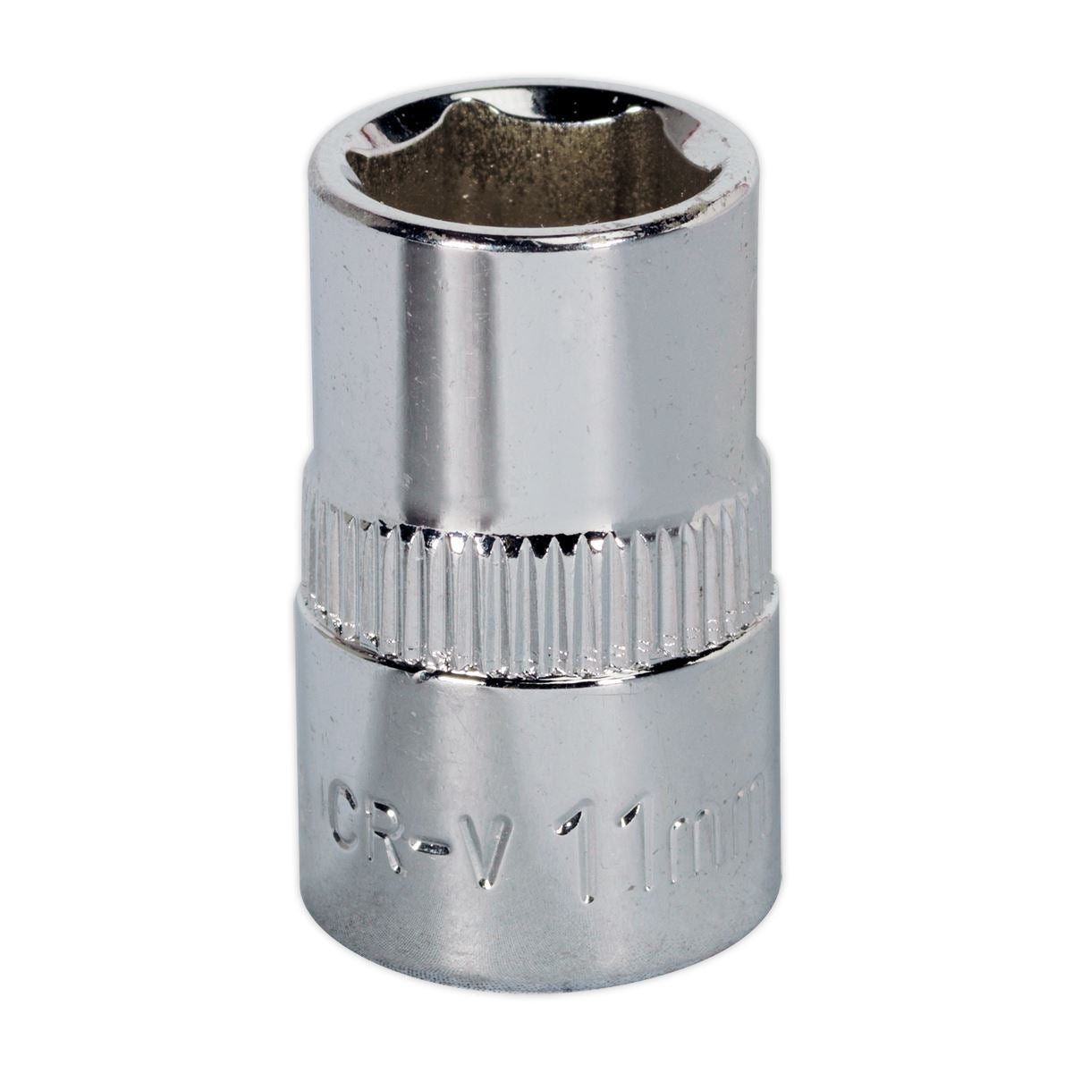 Sealey 3/8"Sq Drive Socket 11mm WallDrive Chrome Standard Length SP3811