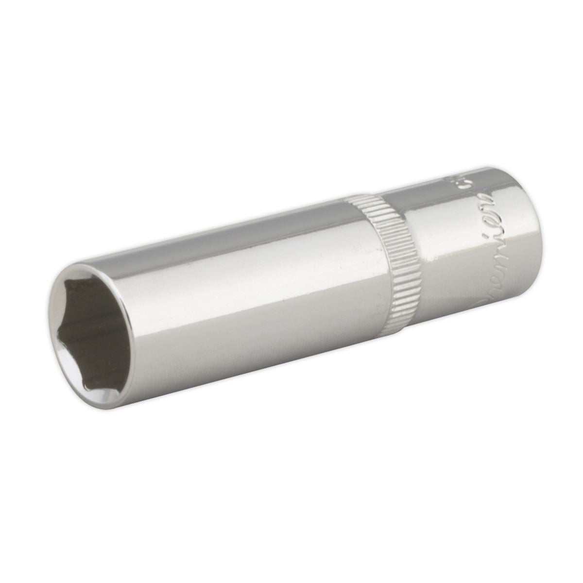 Sealey 13mm Deep 3/8"Sq Drive WallDrive Socket Chrome Hardened Tempered SP3813D