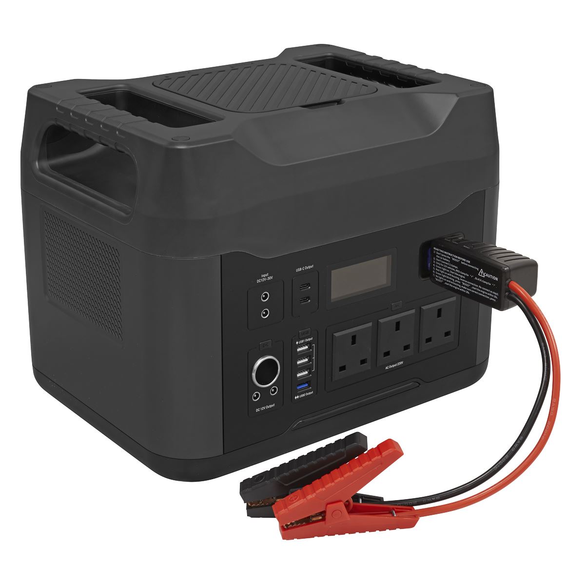Sealey Portable Power Station 2200W LiFePO4 battery 12 Devices At Once SPB2200W
