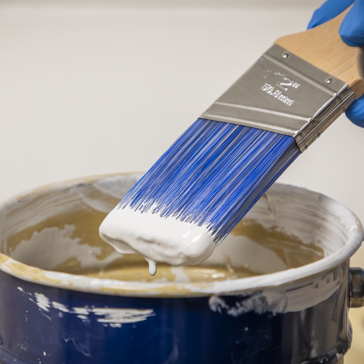 Sealey Wooden Handle Cutting-In Paint Brush 50mm SPBA50