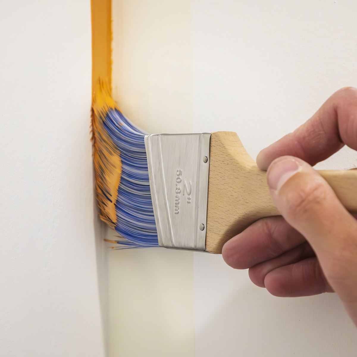 Sealey Wooden Handle Cutting-In Paint Brush 50mm SPBA50