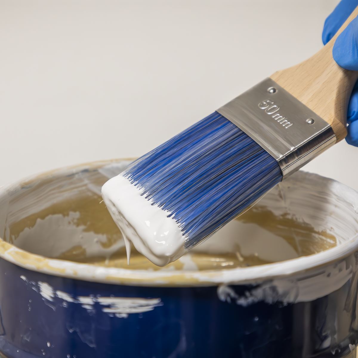 Sealey Wooden Handle Radiator Paint Brush 50mm SPBR50