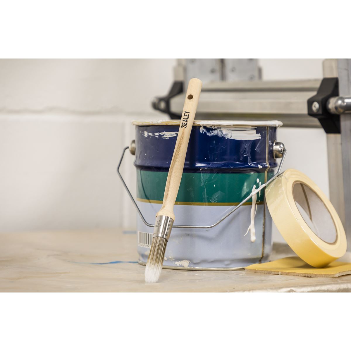 Sealey Round Sash Brush 15mm SPBS15R