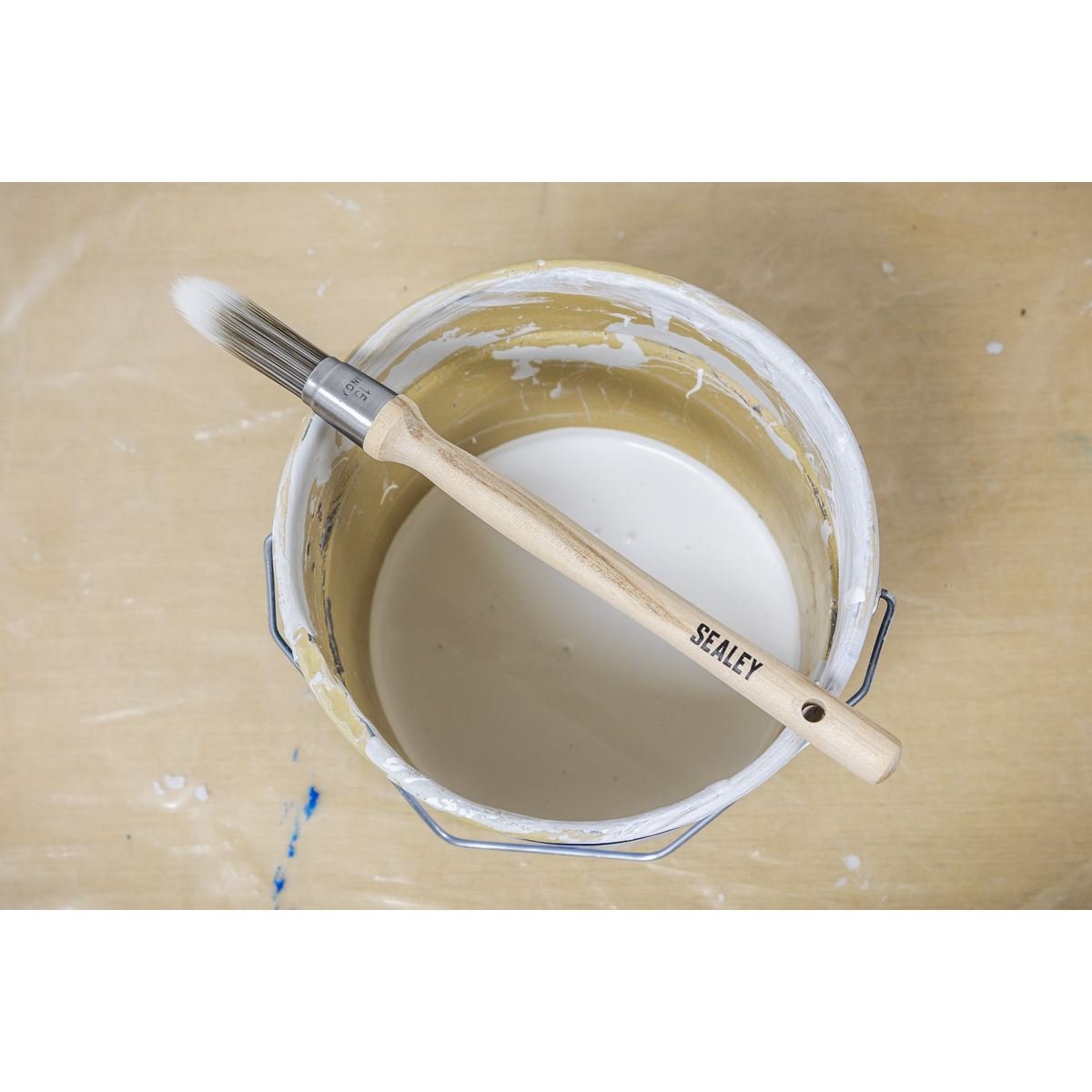 Sealey Round Sash Brush 15mm SPBS15R