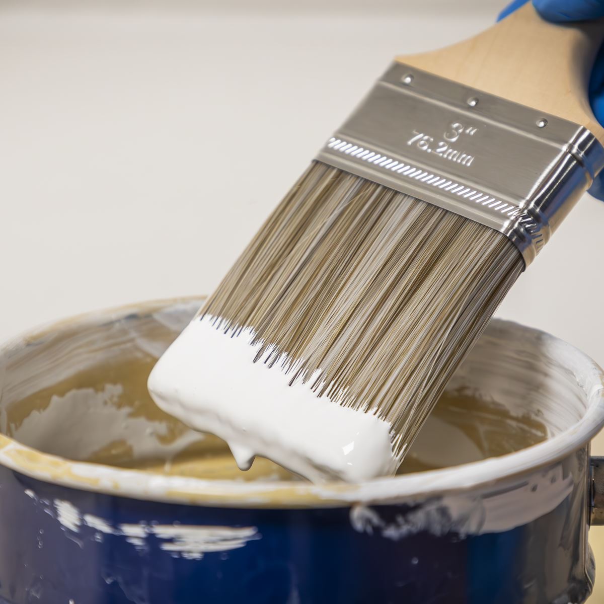 Sealey Wooden Handle Paint Brush 76mm SPBS76W