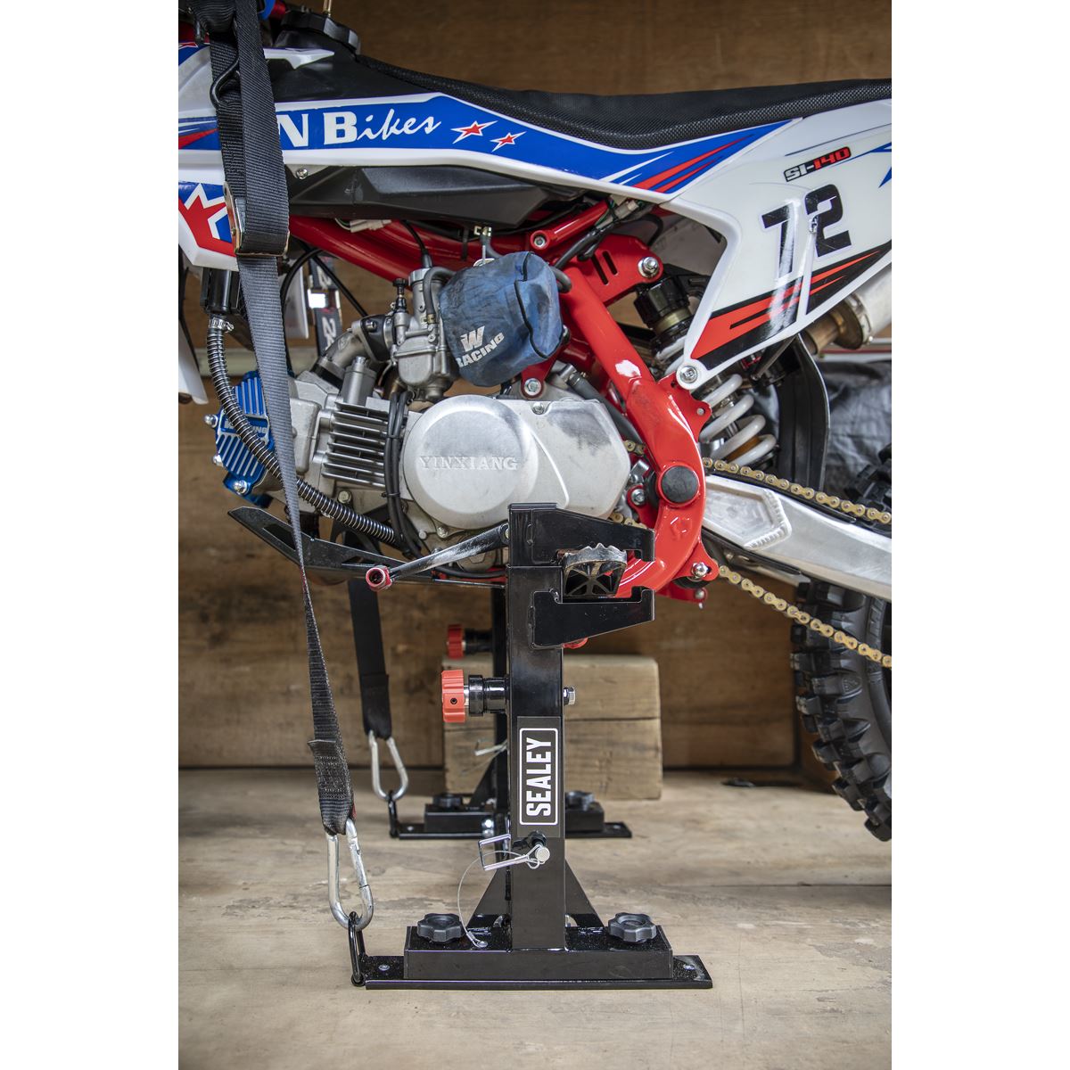 Sealey Fast Lock Tie Down System for Motocross Bikes SPL01