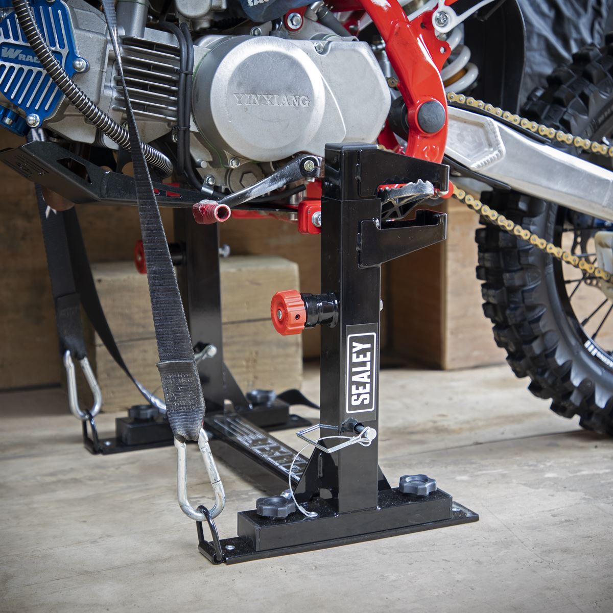 Sealey Fast Lock Tie Down System for Motocross Bikes SPL01
