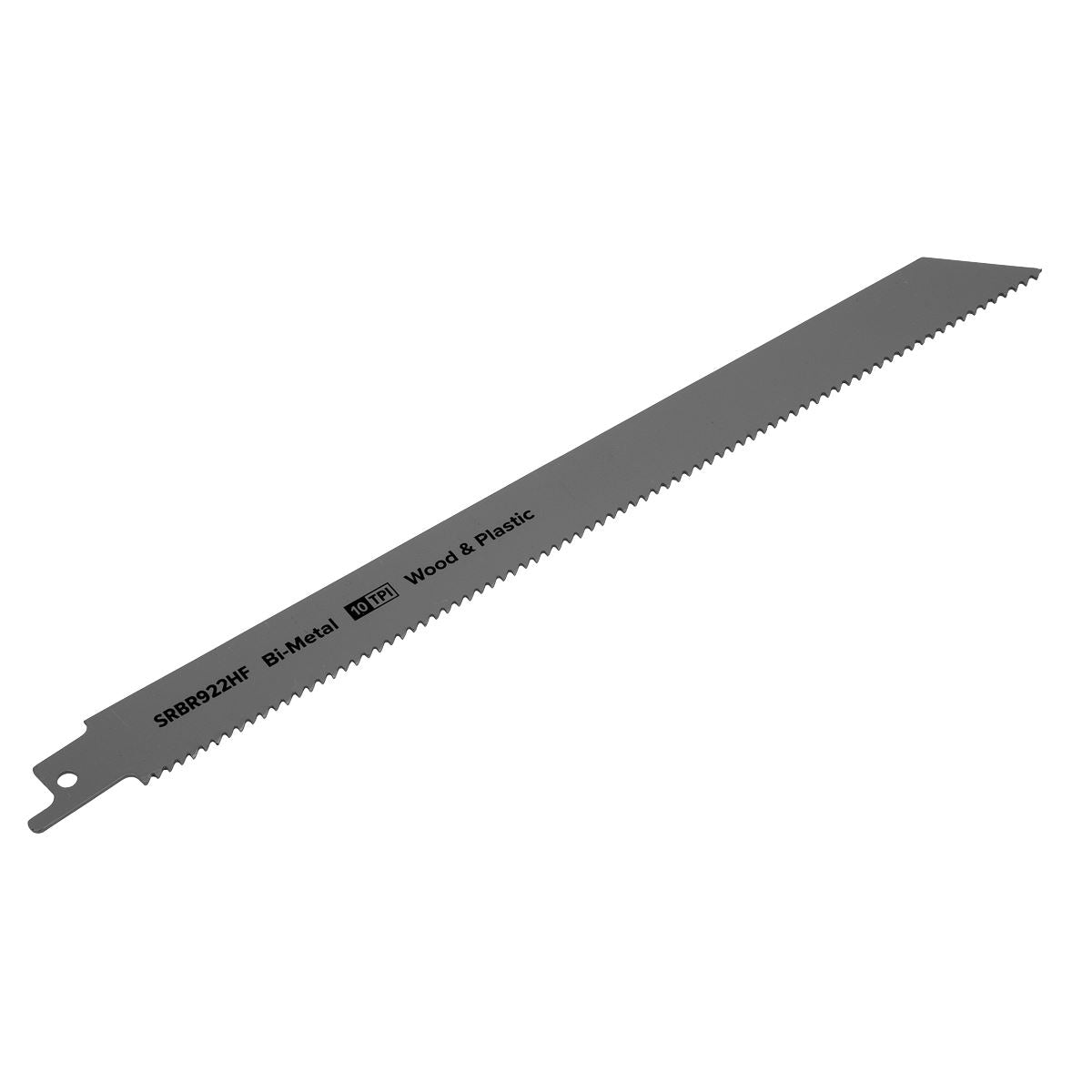 Sealey Reciprocating Saw Blade Wood & Plastics 230mm 10tpi - Pack of 5 SRBR922HF