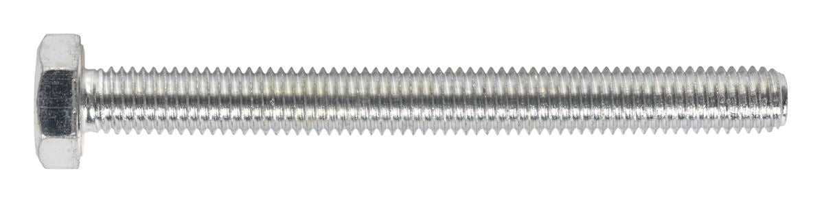 Sealey HT Setscrew M10 x 100mm 8.8 Zinc Pack of 25 SS10100