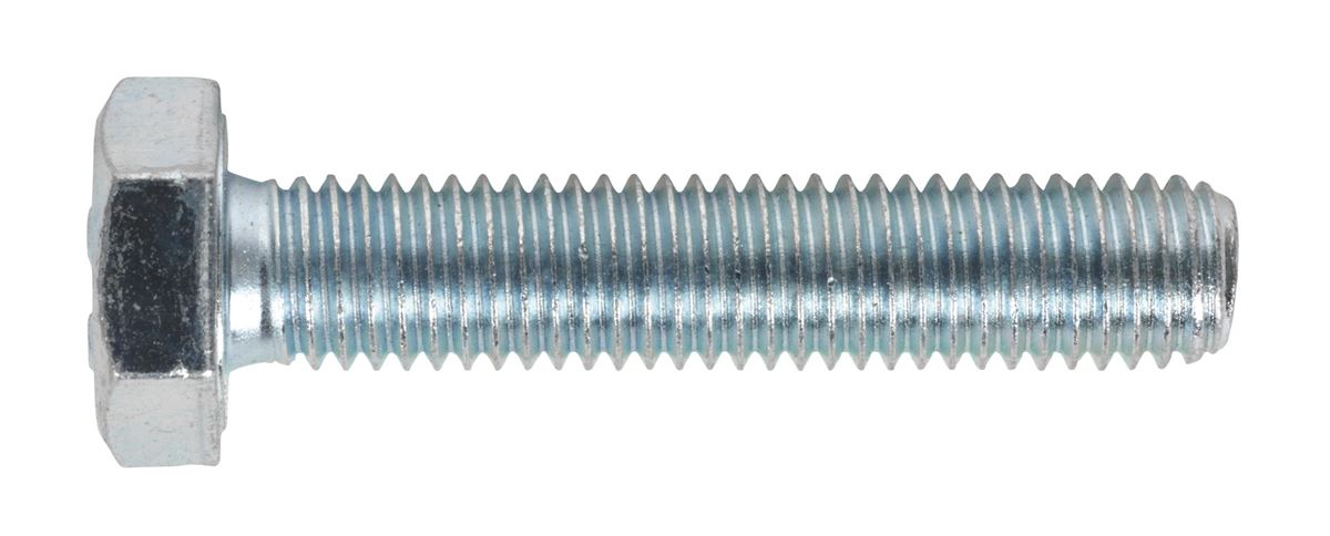 Sealey HT Setscrew M10 x 50mm 8.8 Zinc Pack of 25 SS1050