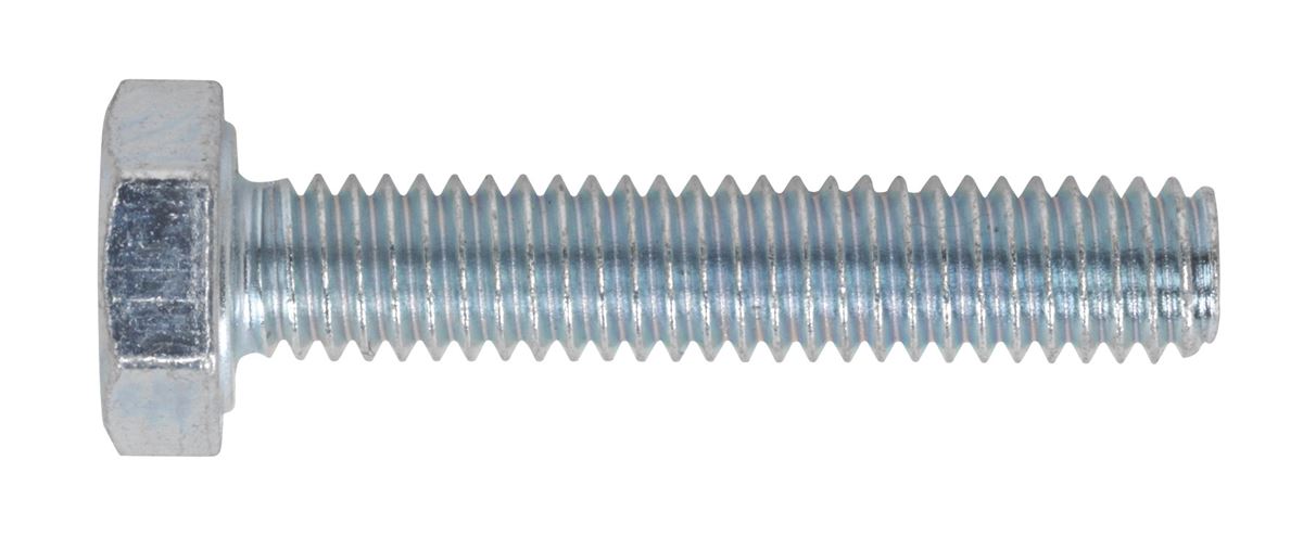 Sealey HT Setscrew M4 x 20mm 8.8 Zinc Pack of 50 SS420