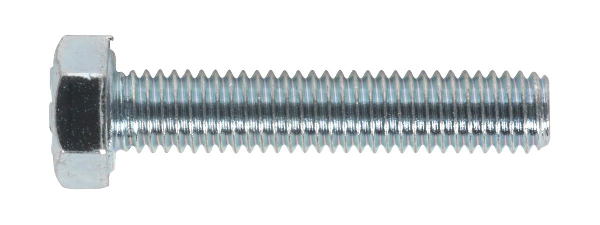 Sealey HT Setscrew M5 x 25mm 8.8 Zinc Pack of 50 SS525