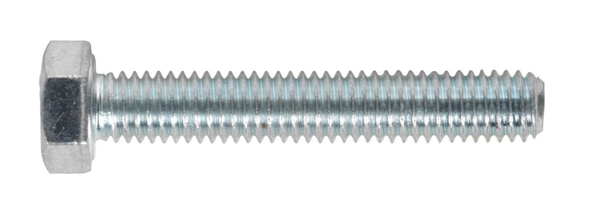 Sealey HT Setscrew M5 x 30mm 8.8 Zinc Pack of 50 SS530