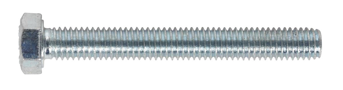 Sealey HT Setscrew M5 x 40mm 8.8 Zinc Pack of 50 SS540
