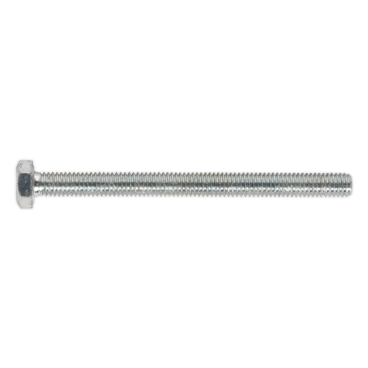 Sealey HT Setscrew M6 x 75mm 8.8 Zinc Pack of 50 SS675