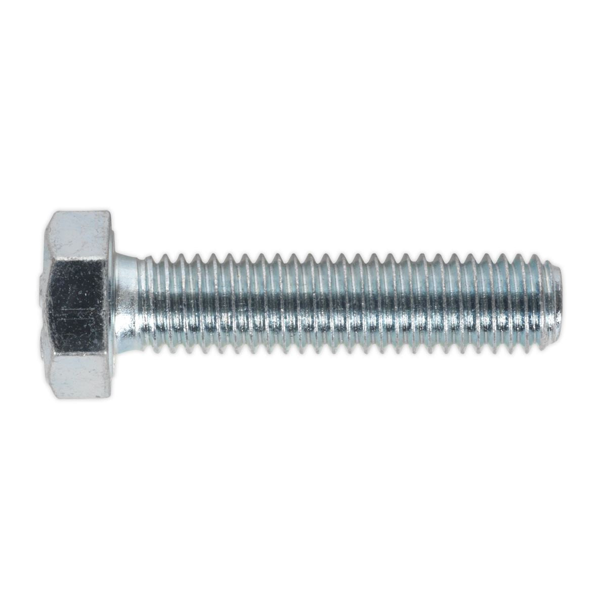 Sealey HT Setscrew M8 x 35mm 8.8 Zinc Pack of 50 SS835