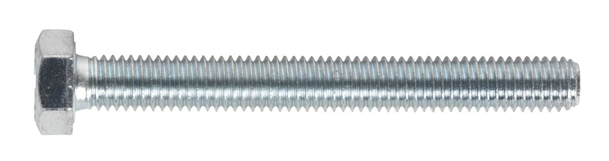 Sealey HT Setscrew M8 x 70mm 8.8 Zinc Pack of 25 SS870