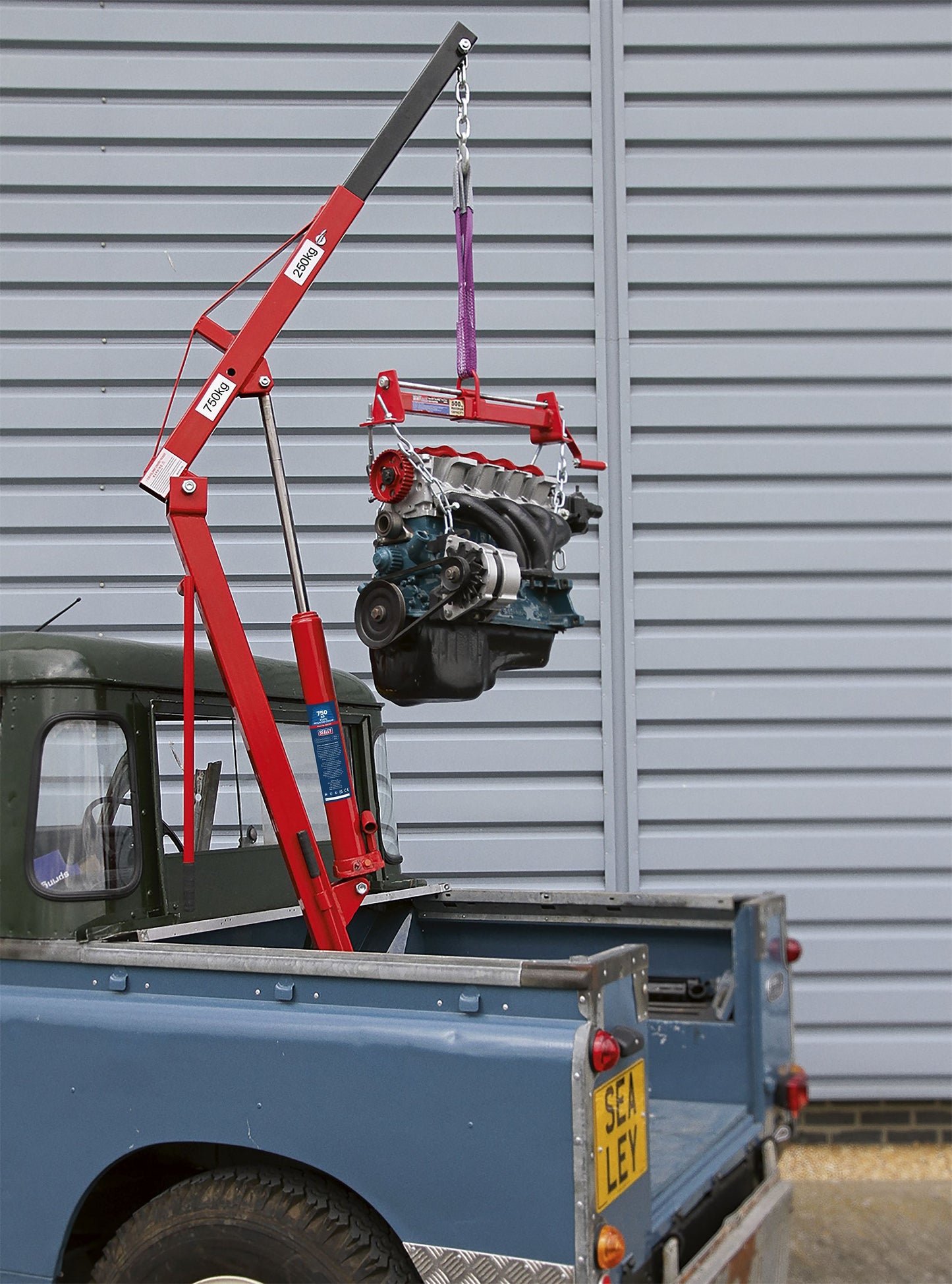 Sealey Static Mounted Crane 750kg SSC750