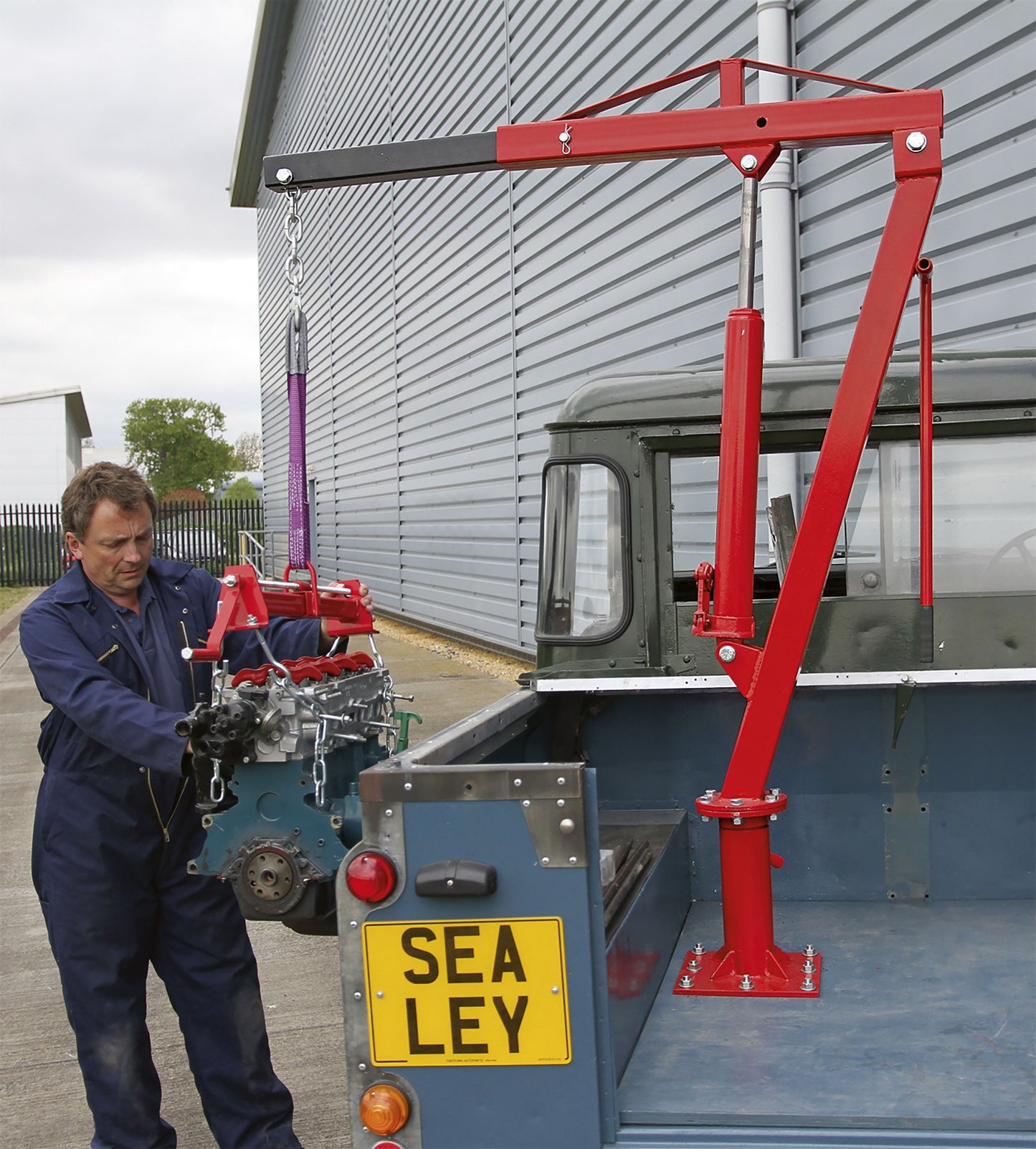 Sealey Static Mounted Crane 750kg SSC750