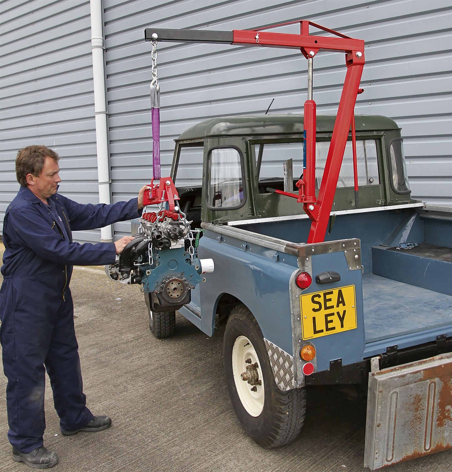 Sealey Static Mounted Crane 750kg SSC750