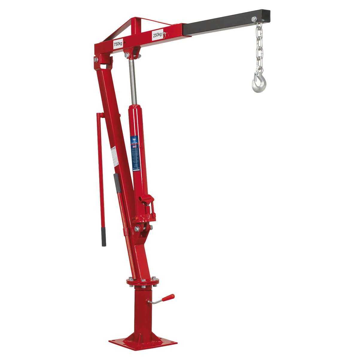 Sealey Static Mounted Crane 750kg SSC750