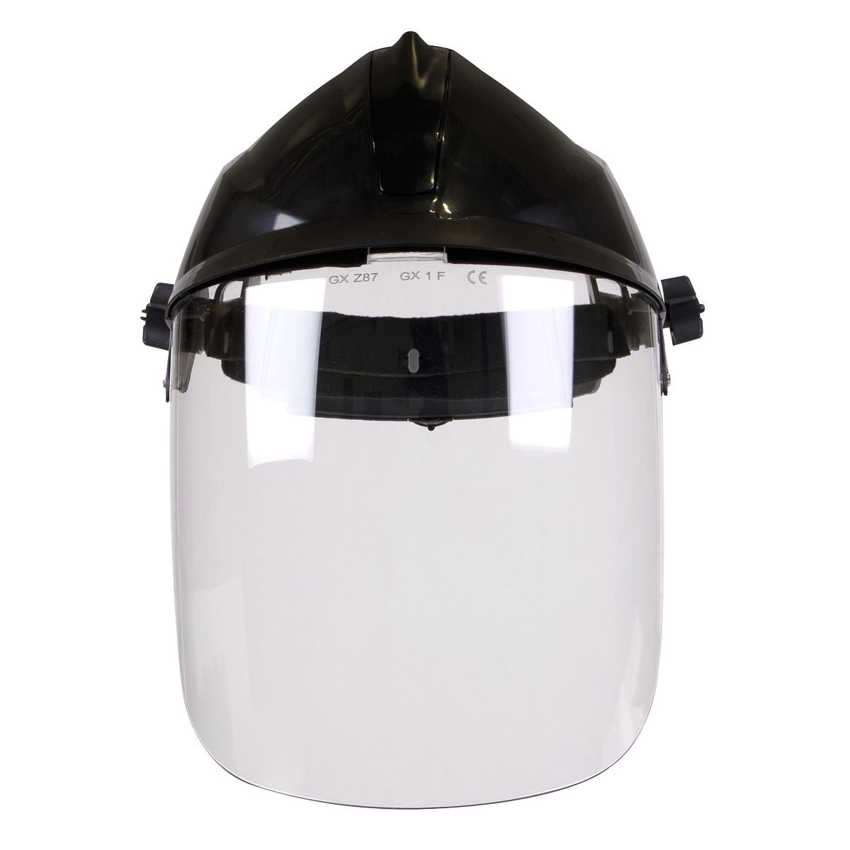 Sealey Deluxe Brow Guard with Aspherical Polycarbonate Full Face Shield SSP78