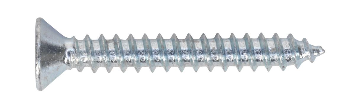 Sealey Self Tapping Screw 3.5 x 25mm Countersunk Pozi Pack of 100 ST3525