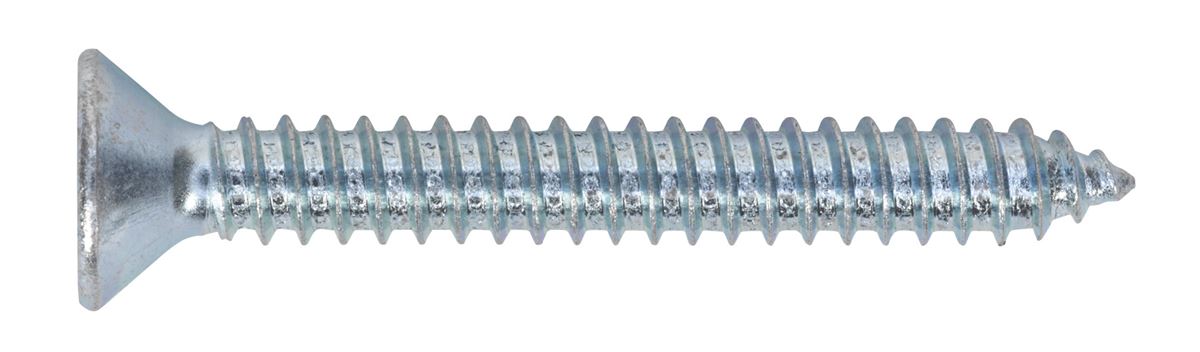 Sealey Self Tapping Screw 6.3 x 51mm Countersunk Pozi Pack of 100 ST6351