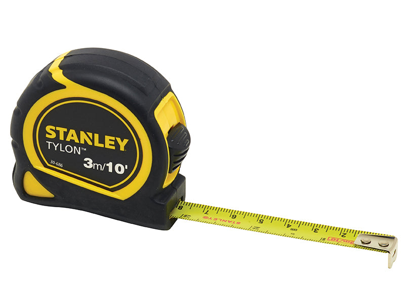 STANLEY® Tylon™ Pocket Tape 3m/10ft (Width 13mm) Carded STA030686N