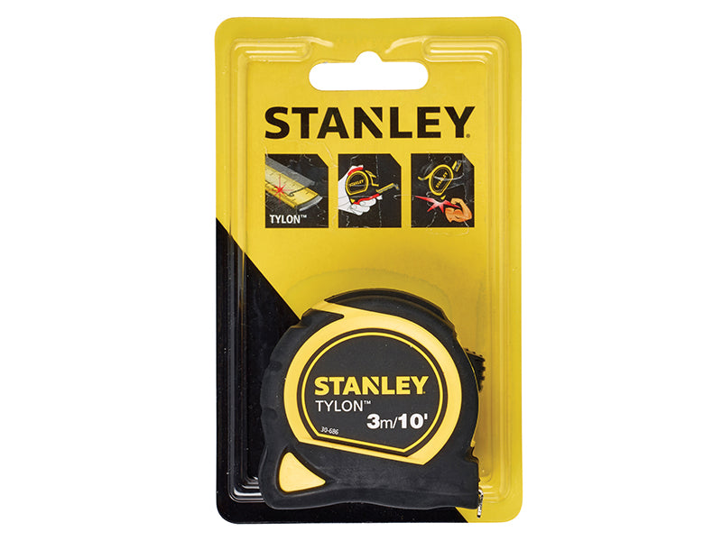 STANLEY® Tylon™ Pocket Tape 3m/10ft (Width 13mm) Carded STA030686N