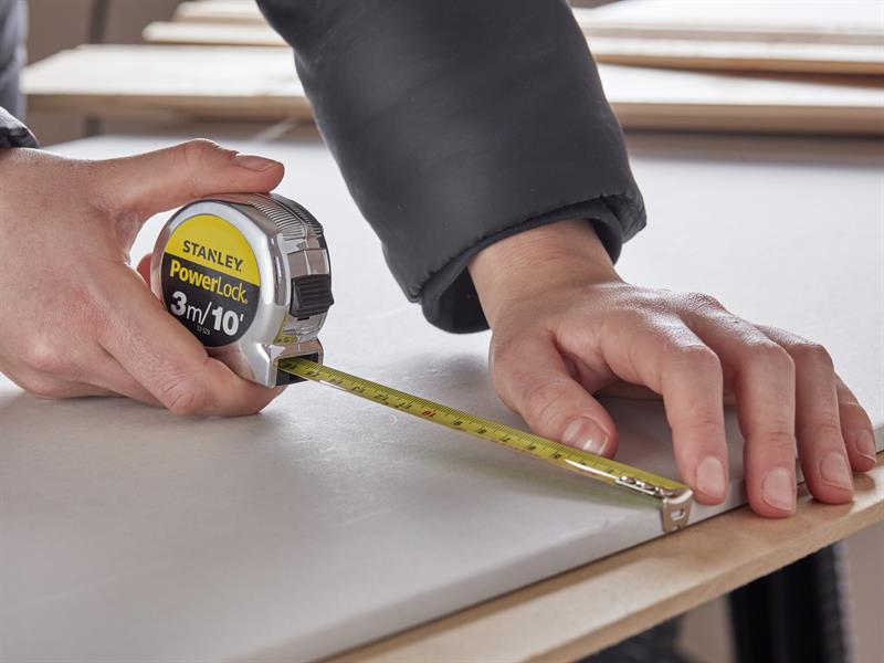 STANLEY® PowerLock® Classic Pocket Tape 3m/10ft (Width 19mm) STA033523