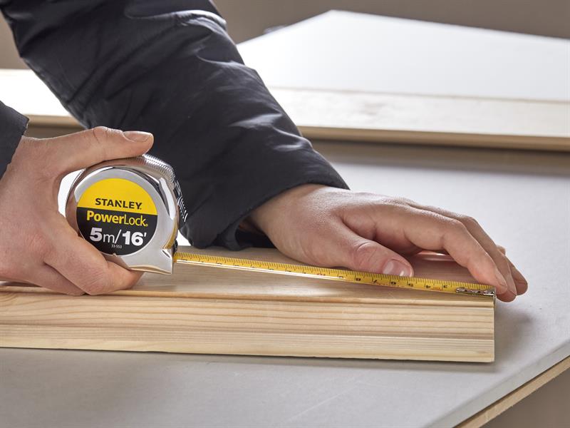 STANLEY® PowerLock® Classic Pocket Tape 5m/16ft (Width 19mm) STA033553