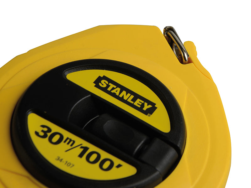 STANLEY® Closed Case Steel Long Tape 30m/100ft (Width 10mm) STA034107