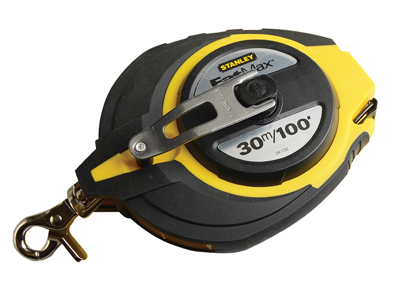STANLEY® FatMax® Closed Case Steel Long Tape 30m/100ft (Width 10mm) STA034132