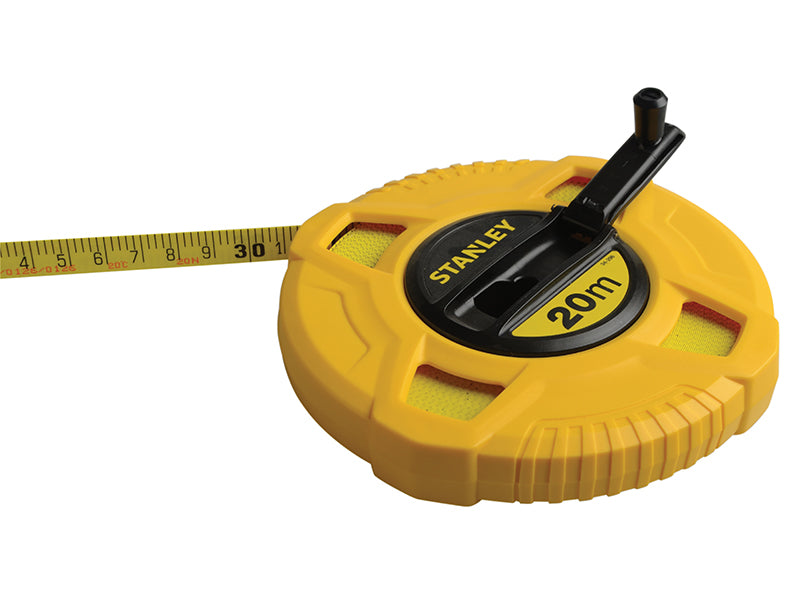 STANLEY® Closed Case Fibreglass Long Tape 20m (Width 13mm) STA034296