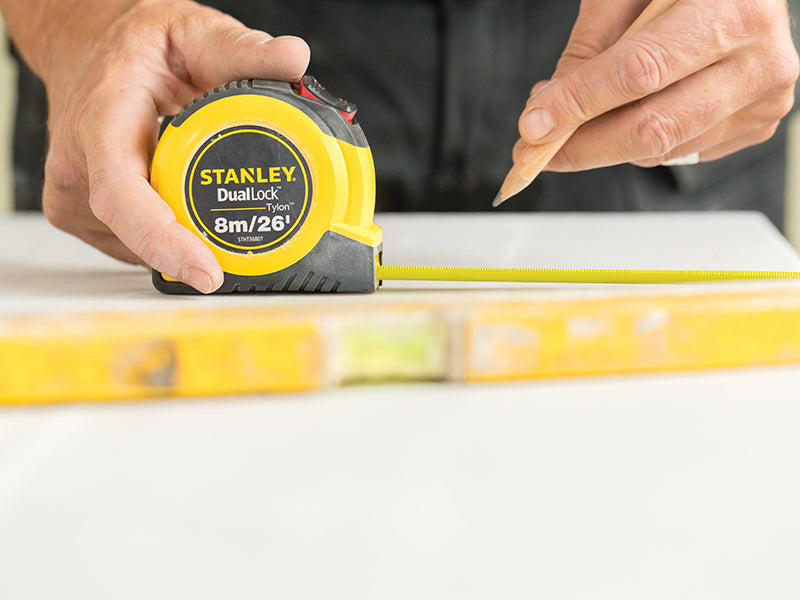 STANLEY® DualLock™ Tylon™ Pocket Tape 8m/26ft (Width 25mm) STA036807