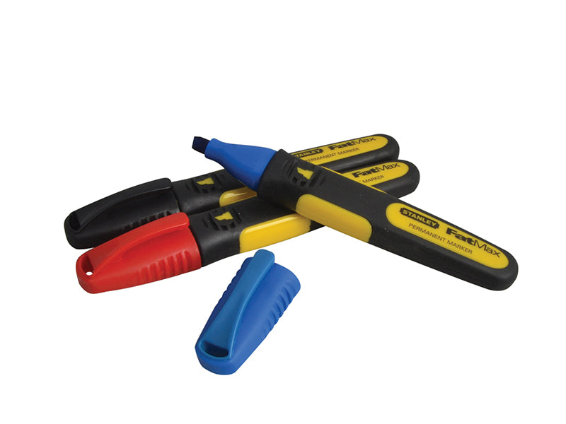 STANLEY® FatMax® Chisel Tip Marker (Pack 3) STA047315