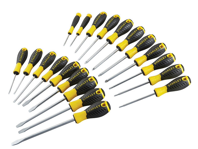 STANLEY® 0-60-213 Essential Screwdriver Set, 20 Piece STA060213